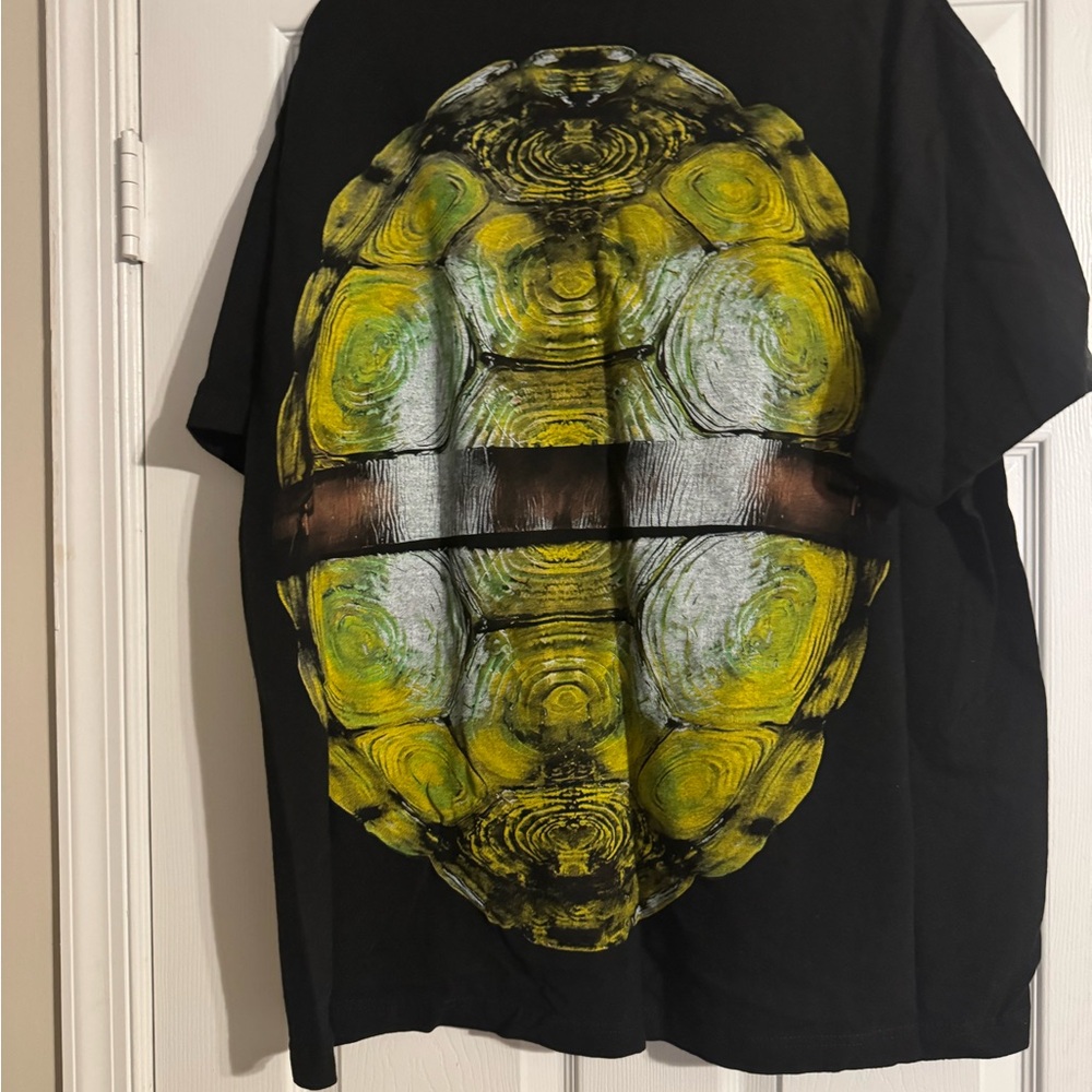 Vintage Ninja Turtle T-Shirt - Black and Yellow